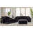  24550 Upholstered Sofa, Mondo Black
