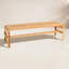 Hamilton Outdoor Teak Dining Bench