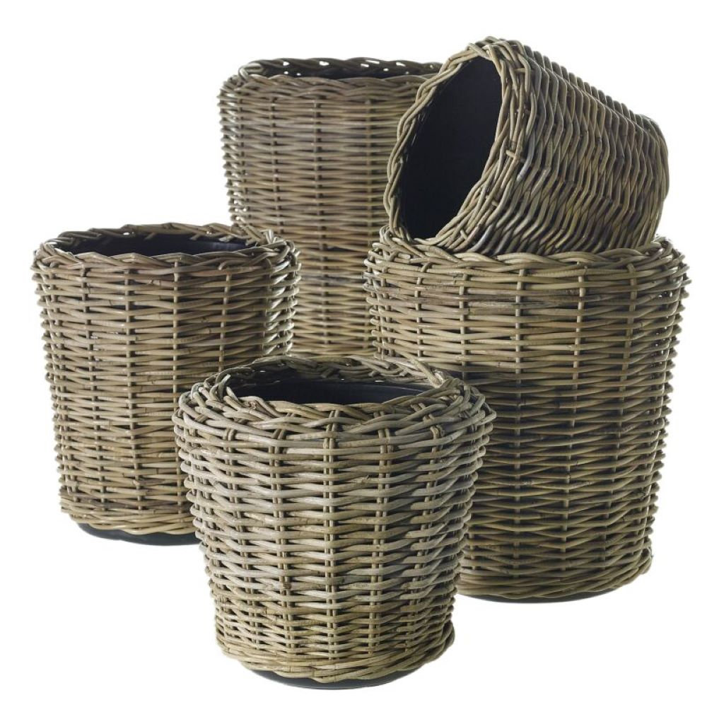 20" Cachepot, 19.5" H x 18" W x 18" D