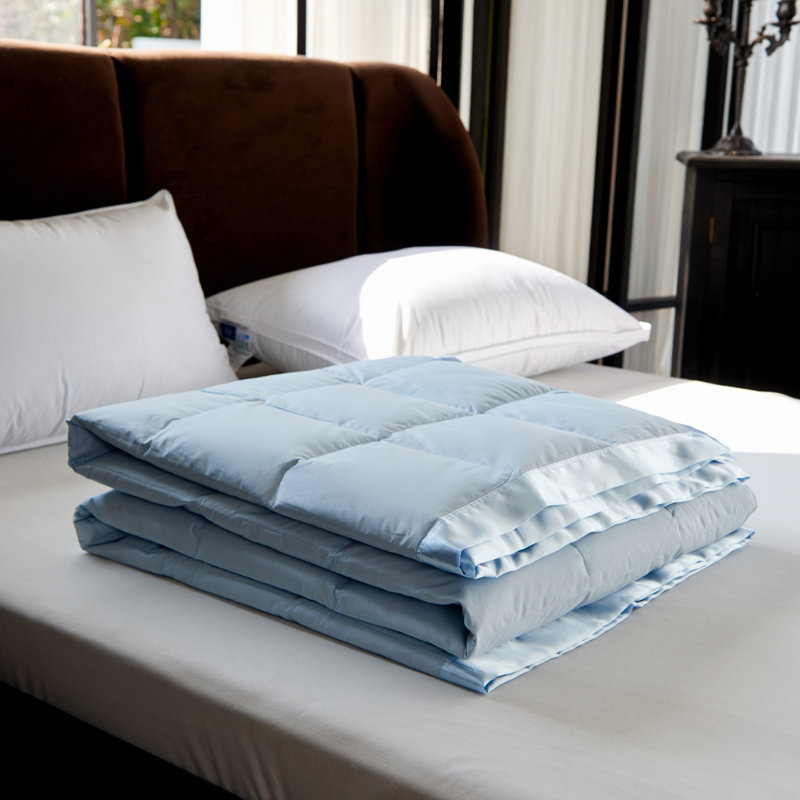 Couverture en duvet Maholi Light 600, Bleu, Double / grand