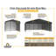 Abri d'auto en acier avec 3 ensembles muraux, 10X29X07-113506813