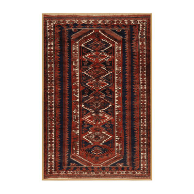 Tapis brun turc lavable à la machine