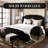Lasater Queen Size Modern Curved Upholstered Bed-311579303