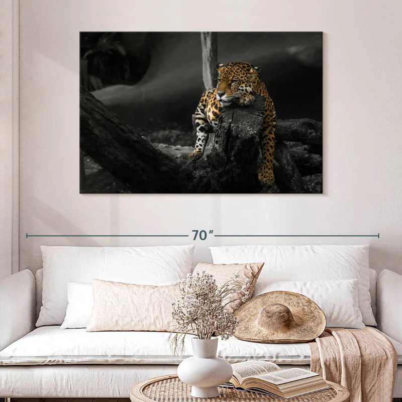 Pop Jaguar, 32" H x 48" W