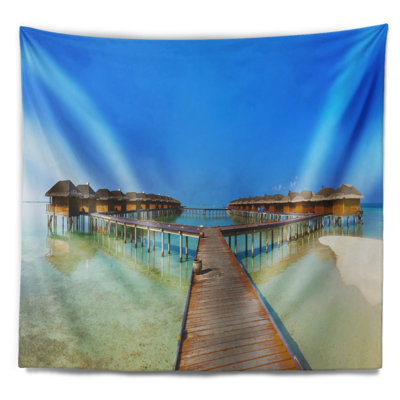 Tapisserie «Schafer Bunsons in Maldives Island»