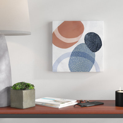 In Orbit II - Wrapped Canvas Painting