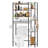 Lowis Adjustable Freestanding Over the Toilet Storage with 8 Shelves-465064008