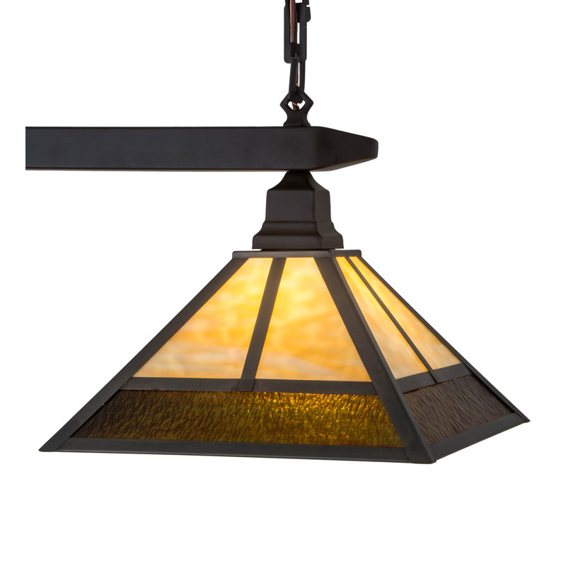 Luminaire suspendu 2 lumières Mission