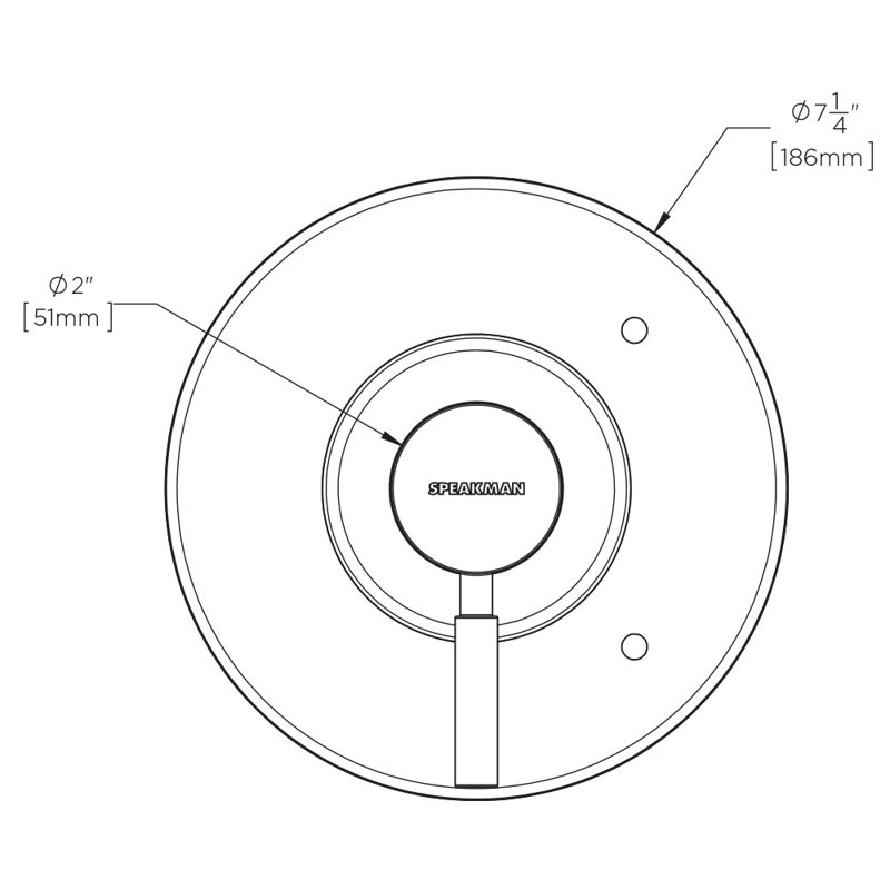 Neo Universal Shower Valve Trim