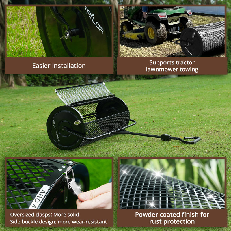 Iron Composting Accessory, 128.8 cm H x 111.7 cm W x 39.8 cm