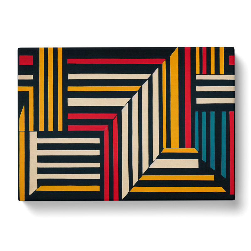 Awesome Modern Abstract Art - Wrapped Canvas, 35cm H x 50cm W x 3cm D