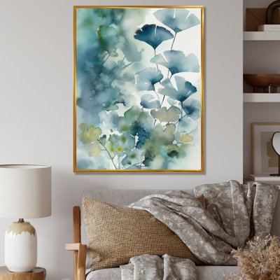 «Jahque Blue Mystique Of Fern I», reproduction sur toile
