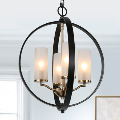 4 - Light Dimmable Chandelier
