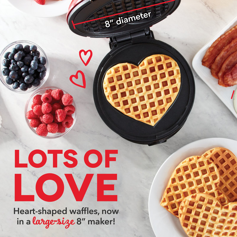 Dash Express Heart Waffle Maker