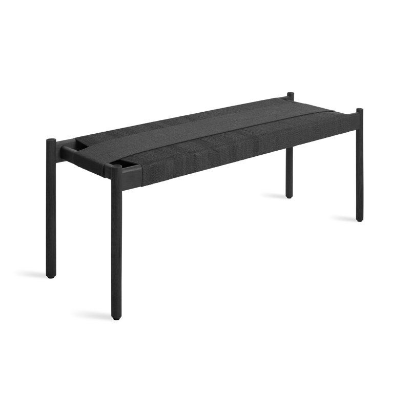 Invitation Bench, 18" H x 48" W x 18" D, White Oak