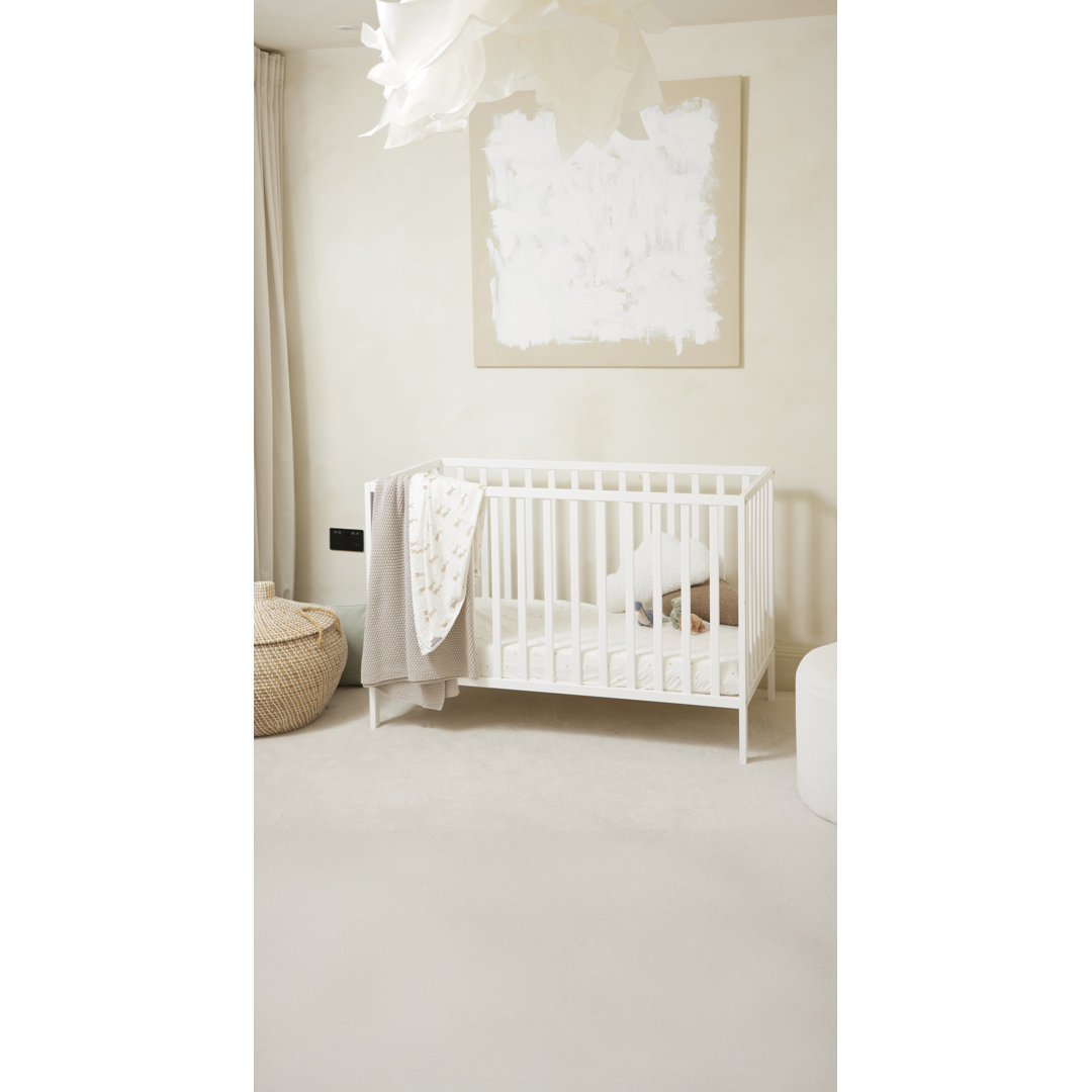 Hartley Classic Cot and Premium Sprung Mattress - Pine