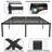 18" Steel Bed Frame Heavy-Duty Noise-Free No Boxspring Needed, Enough Storage Space Underbed-354228649