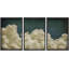 "Vintage Cloudscape Dreamy Cotton Clouds Modern Art Decor Colorful Chic Living Room Office Office" 3 - Pièces-100781002-100781003