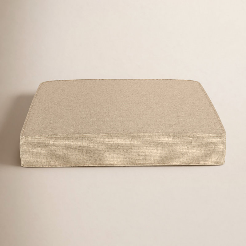Coussin de siège d'extérieur Amala Sunbrella®, Toile Sunbrella® beige antique