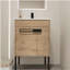 Meuble-lavabo de 24 po avec lavabo, disponible en version indépendante ou flottante 24 * 18