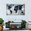 Ensemble de carte du monde sur toile 3 pièces-1671273303
