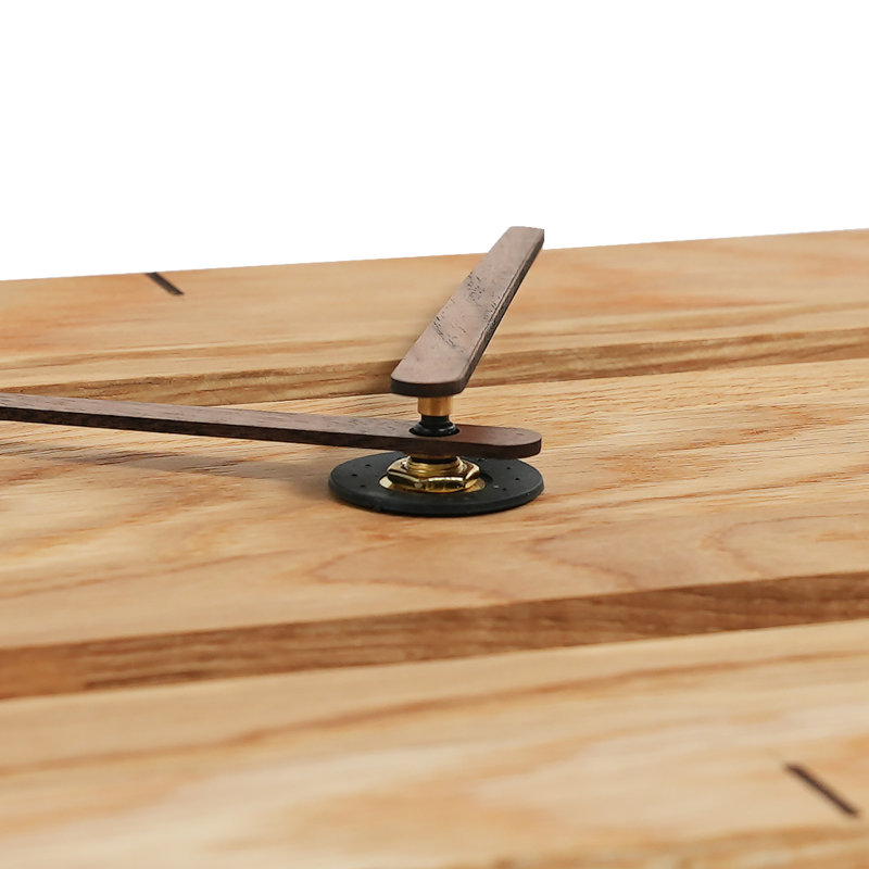 Solid Wood Analog Wall Clock
