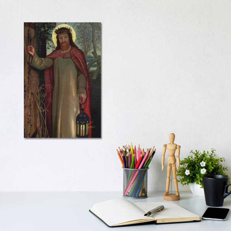 The Light Of The World by William Holman Hunt - Wrapped Canvas Print, 20.32 cm H x 30.48 cm W
