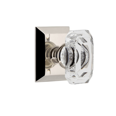 Rosette Grandeur Fifth Avenue avec bouton baguette en cristal