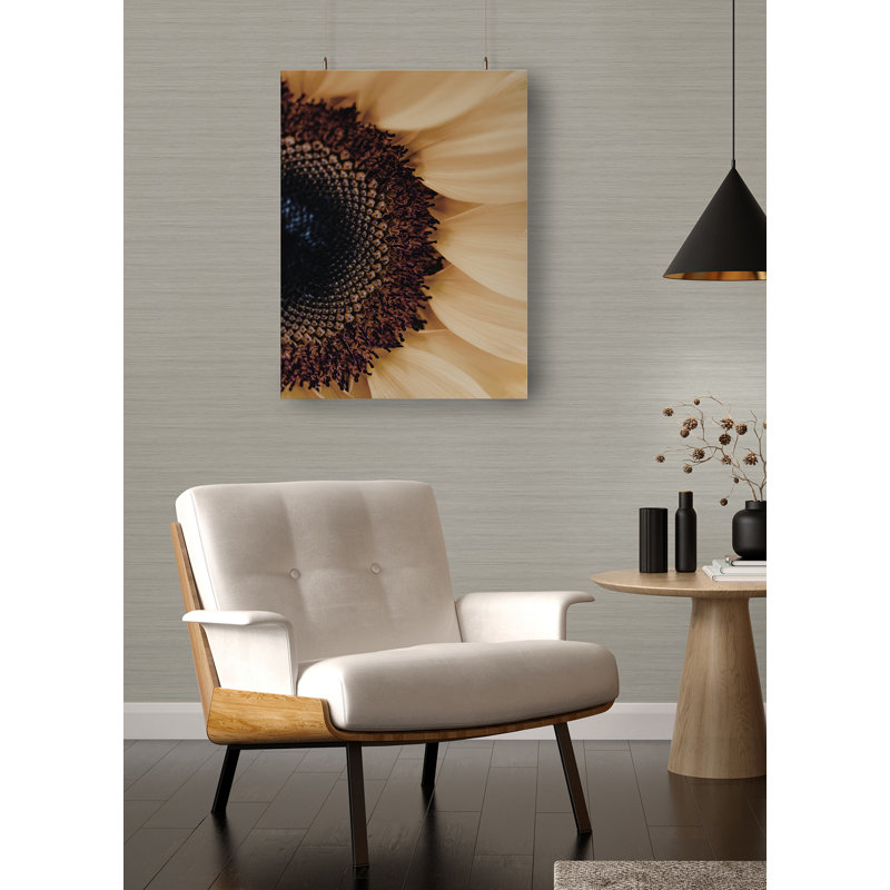 Rouleau de papier peint L 27 pi x l 27 po Tahiyah, Ardoise