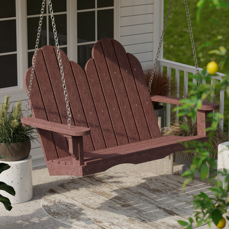 Balancelle classique Adirondack, Bois de cerisier
