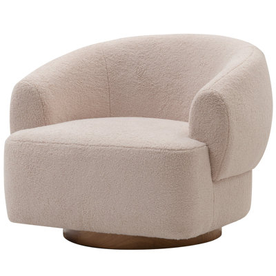 Fauteuil d'appoint Gimlet en chenille martelée