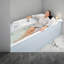 Baignoire à hydromassage et bain tourbillon