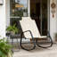 Siège relaxant, chaise berçante d'extérieur