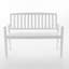 Banc Loja, banc de parc pour l'extérieur, jardin, cour, parc, entrée-858736533