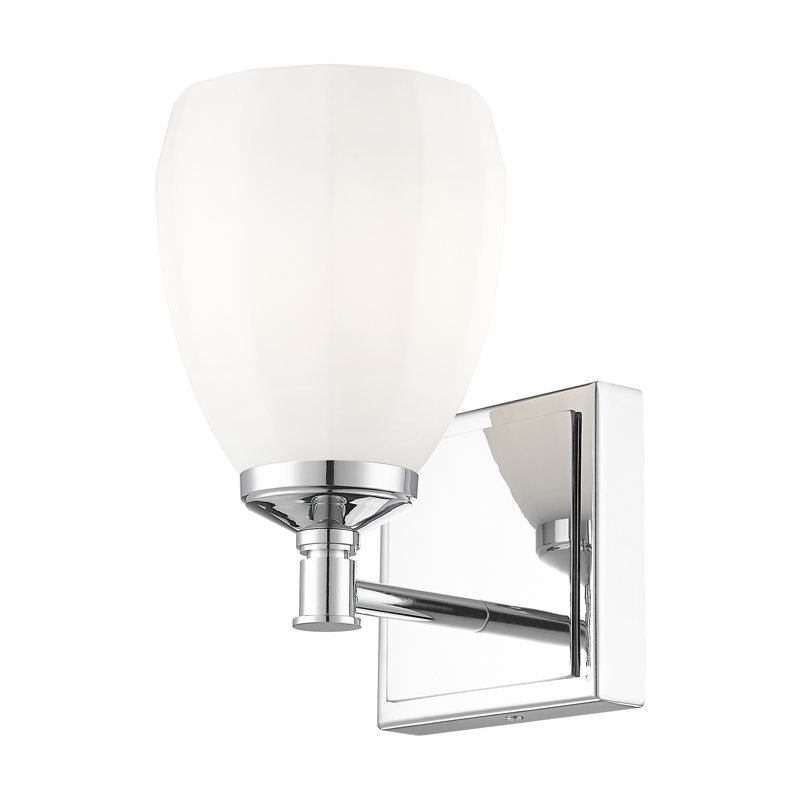 Coiffeuse Mattera, Une lumière, H 9,25 po x l 5,25 po x P 6,5 po, Chrome