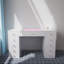Dressing Table with LED RGB Lights 