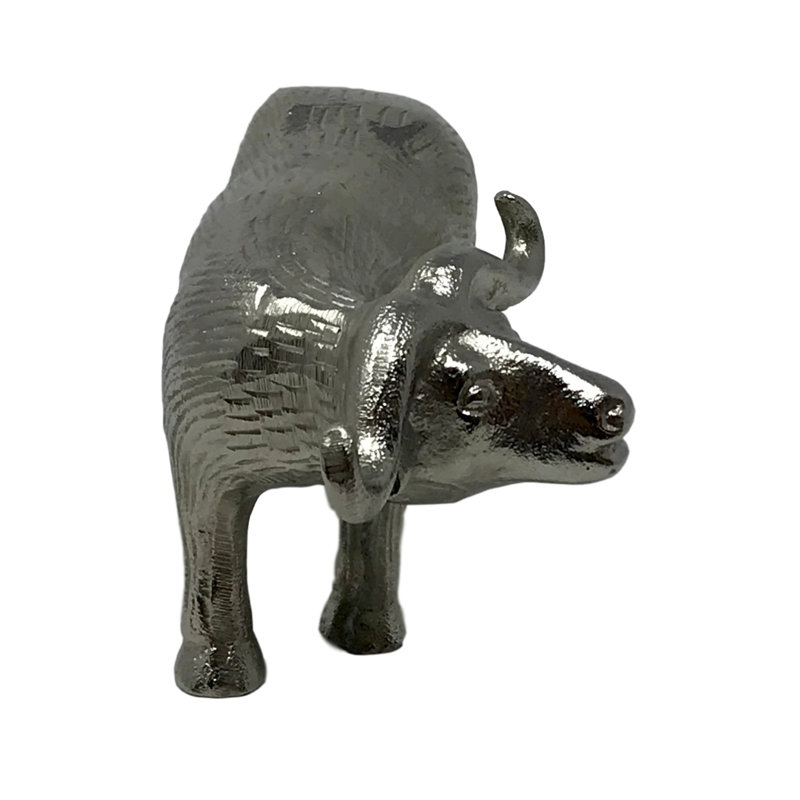 Figurine décorative boeuf musqué