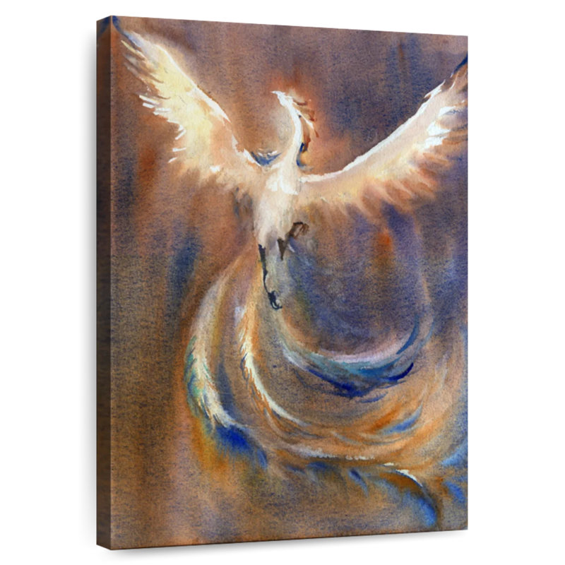 Kelan Rising Phoenix, 12" H x 8" W