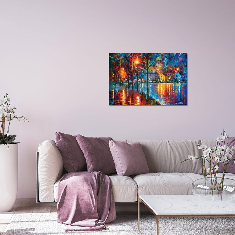 " Cold Emotion " by Leonid Afremov, 16" H x 24" W x 0.25" D