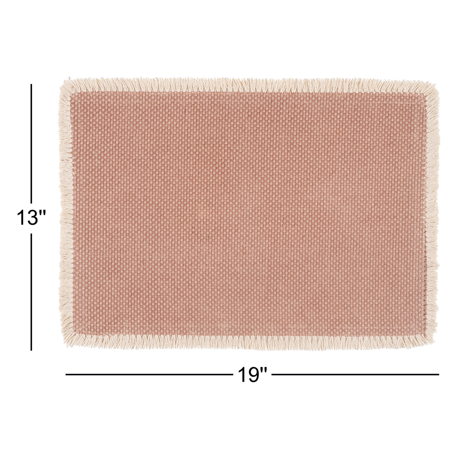 Morrone Cotton Placemat, Clay
