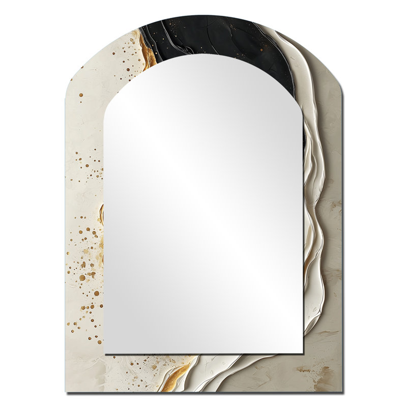Miroir mural Goldern, 34 po x 25 po