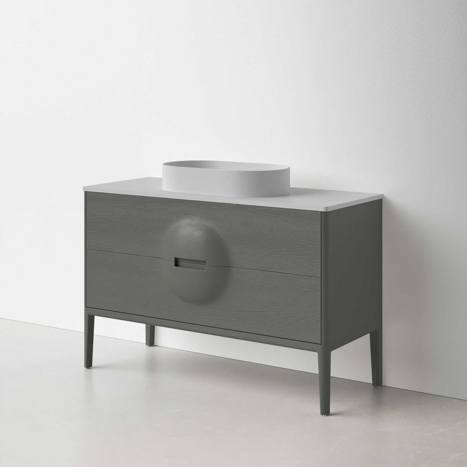 Colmar 48'' Single Bathroom Vanity, Olive Green