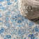 Lathan Bohemian FLAIR Boho Vintage Medallion Blue/Cream Rug