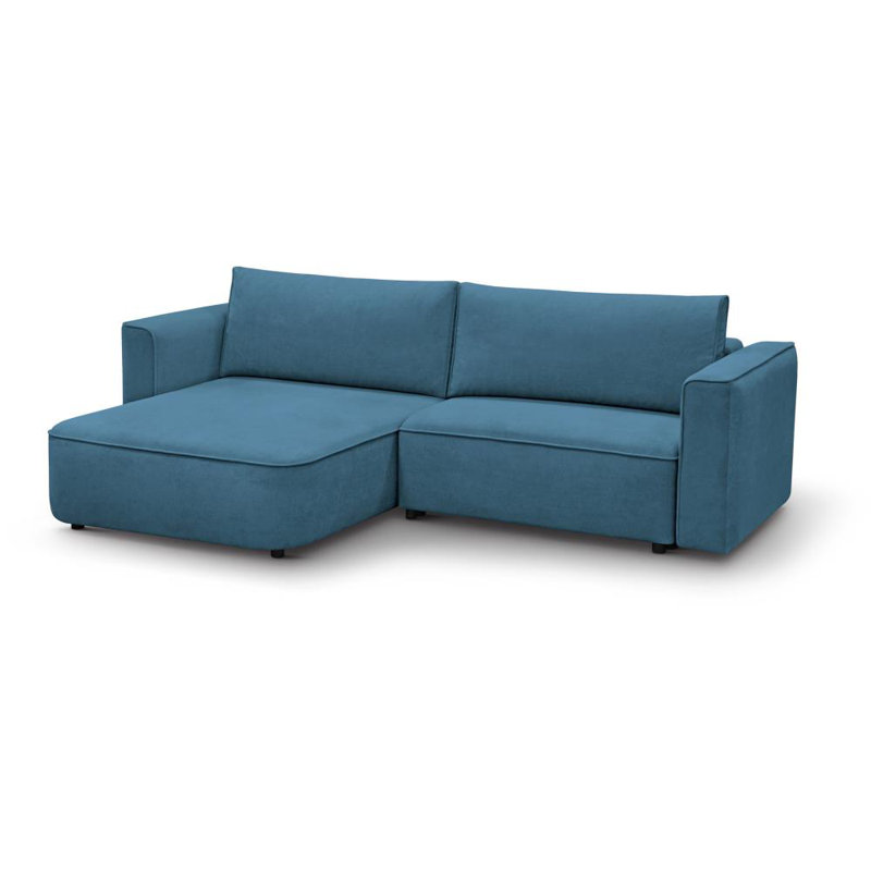 Arijanit 3 Seater Sofa Bed, Blue