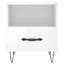Erno 40cm W Iron Bedside Table-1422215014