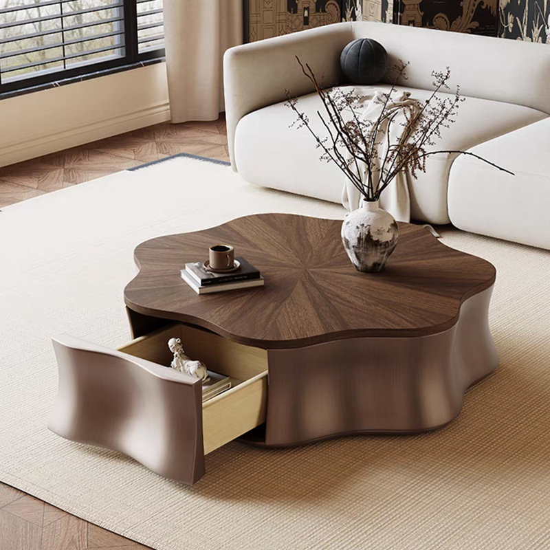 Simple and Retro Storage Coffee Table