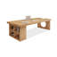 Brown Rectangular Solid Wood desk-123151665