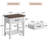Nightstands Set of 2, End Table with Drawer, Side Table for Spaces, 2 Tiers Storage Shelves with Dresser, Bedside Table for Living Room, Bedroom, Dorm (2pcs)-1610280526