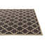Tapis noir Otto