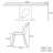 European light luxury rectangular dining table set-102710087